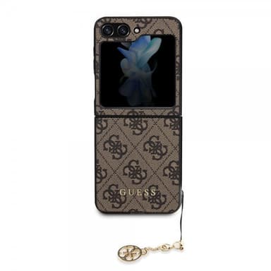 Guess Samsung Galaxy Z Flip 5 Skal 4G Charm Brun