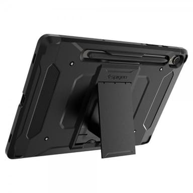 Spigen Samsung Galaxy Tab S9 SM-X710 SM-X716 Skal Tough Armor Pro Svart
