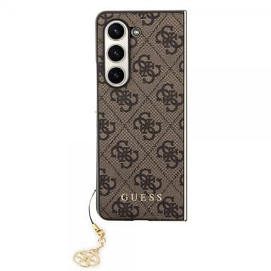 Guess Samsung Galaxy Z Fold 5 Skal 4G Charm Brun