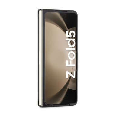 BMW Samsung Galaxy Z Fold 5 Skal Carbon Effect Metal Logo Svart
