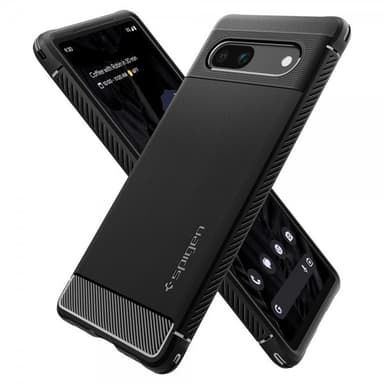 Spigen Google Pixel 7a Skal Rugged Armor Matte Black