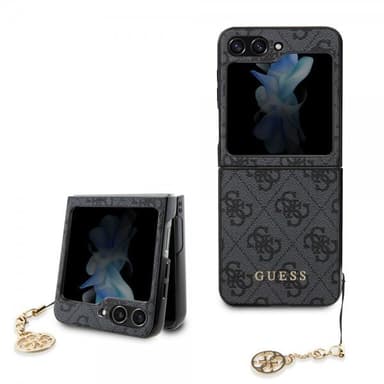 Guess Samsung Galaxy Z Flip 5 Skal 4G Charm Grå