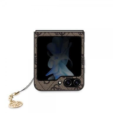 Guess Samsung Galaxy Z Flip 5 Skal 4G Charm Brun