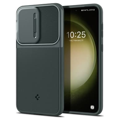 Spigen Samsung Galaxy S23 Skal Optik Armor Abyss Green