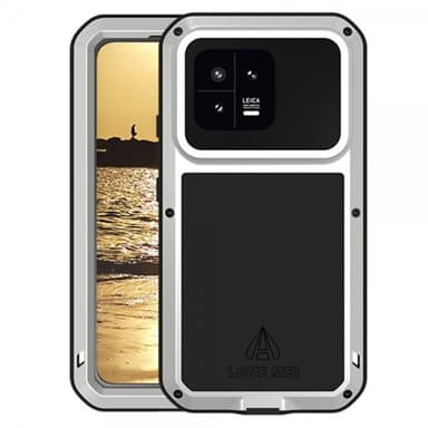 Love Mei Xiaomi 13 Skal Powerful Case Silver