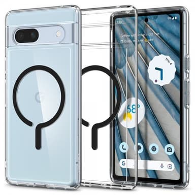 Spigen Google Pixel 7a Skal Ultra Hybrid OneTap Ring MagFit Svart