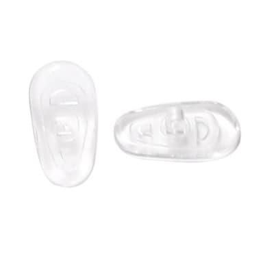 30 par G14 silikon anti-slip näskuddar för glasögon Transparent