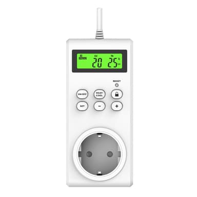 INF Digital plug-in termostat Vit