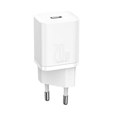 Baseus väggladdare & lightning-kabel 20W