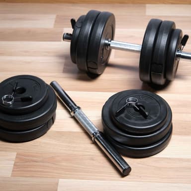 Fit'n Shape 2 x justerbar hantel, 30kg