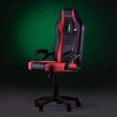 Kuura Gaming gamingstol Gamer, svart-röd