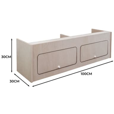 Överskåp för Inredning i Skåpbil – 100cm x 30cm x 30cm