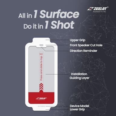 SolidSleek Retina Clear iPhone 13 Mini / easy installation
