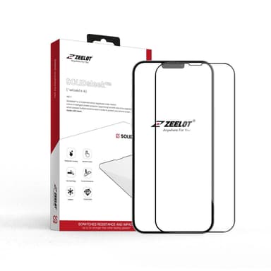 SolidSleek Retina Clear iPhone 13 Mini / easy installation