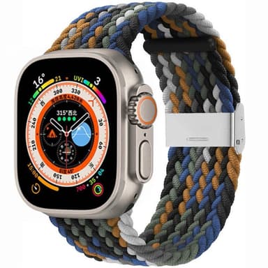Flätat klockarmband Apple Watch Ultra 2 (49mm) - Cowboy