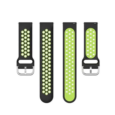 EBN Sport Armband Samsung Galaxy Watch 6 40mm - Svart/Grön