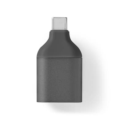 Nedis USB-C™ Adapter | USB 3.2 Gen 1 | USB-C™ Hane | VGA hona 15p | Full HD 1080p | Rund | Nickelplaterad | Grå / Svart | Kuvert