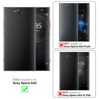 Sony Xperia XA2 Skal Fodral Case (Blå)