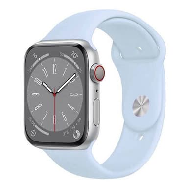 Sport klockarmband Apple Watch 9 (45mm) - Ljusblå
