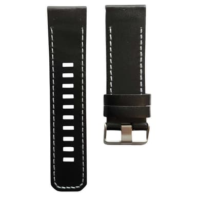 Läder klockarmband pin Garmin Tactix Bravo - Svart