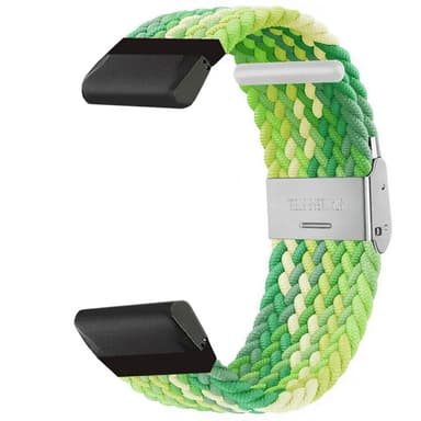 Flätat klockarmband Garmin Enduro - Gradient green