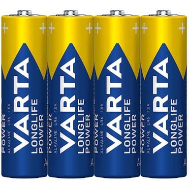 Alkaline Batteri AA | 1.5 V DC | 4-krympförpackning