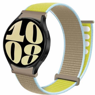 Nylon Armband No-Gap Samsung Galaxy Watch 6 (44mm) - Camel