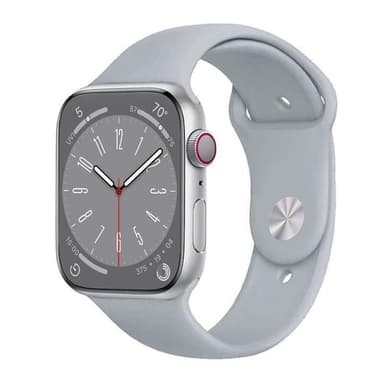Sport klockarmband Apple Watch 9 (45mm) - Ljusgrå
