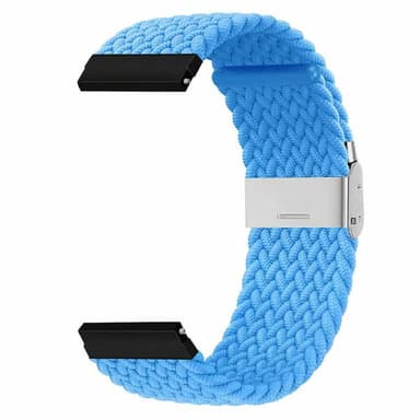 Flätat klockarmband Garmin Descent Mk2 - Skyblue