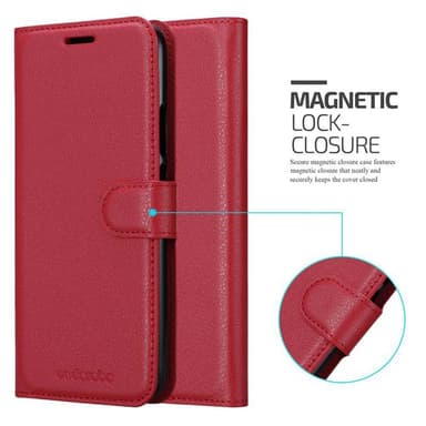 Huawei MATE 20 LITE Plånboksfodral Skal (Röd)