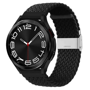 Flätat klockarmband Samsung Galaxy Watch 6 Classic (43mm) - Svart