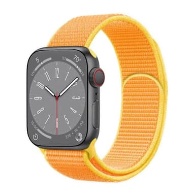 Nylon klockarmband Apple Watch 9 (41mm) - Canary yellow