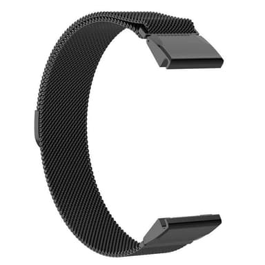 Milanese klockarmband Garmin Tactix Delta - Svart