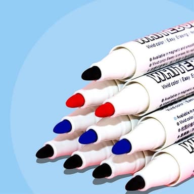 Whiteboard Marker Penna Målning Ritning - 3 st i olika färger