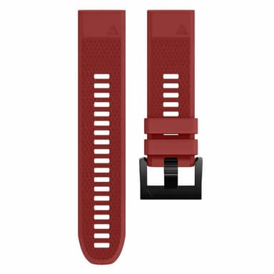 Sport klockarmband easyfit Garmin Fenix 7X Pro - Röd
