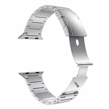 Klockarmband BEAD Titan Apple Watch 9 (45mm) - Silver