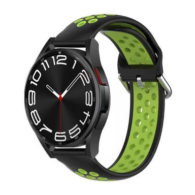 EBN klockarmband Samsung Galaxy Watch 6 Classic (43mm) - Svart/grön