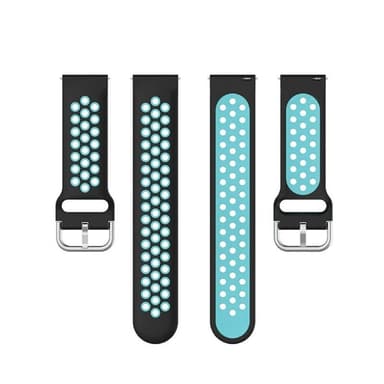 EBN Sport Armband Samsung Galaxy Watch 6 40mm - Svart/Turkos