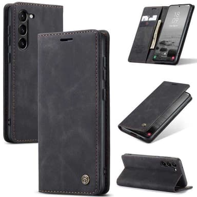 CaseMe Smart Magnet FlipCase Samsung Galaxy S23 FE - Svart