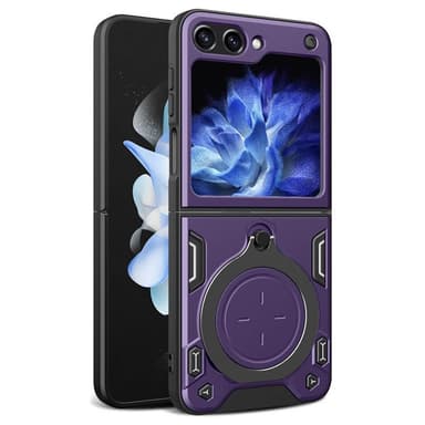 Magnetic Ring skal Samsung Galaxy Z Flip 5 - Lila
