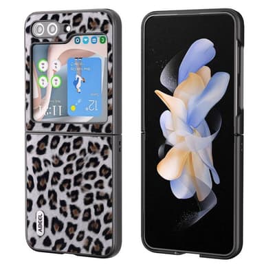 Leopardmönstrat skal Samsung Galaxy Z Flip 5 - Silver