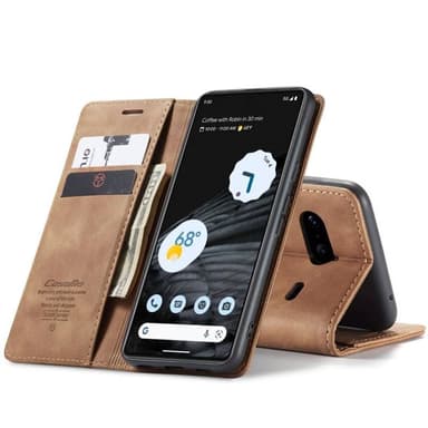 CaseMe Smart Magnet FlipCase Google Pixel 8 - Brun