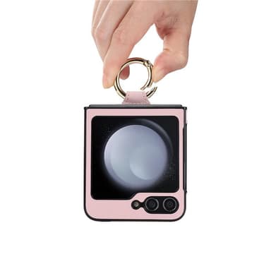 Rhombus Ring skal Samsung Galaxy Z Flip 5 - Ljusrosa