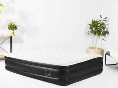 Luftmadrass Dubbel för 2 personer med inbyggd pump