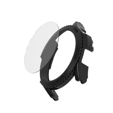 Fodral och skärmskydd till Samsung Galaxy Watch 4 Classic 46mm Svart