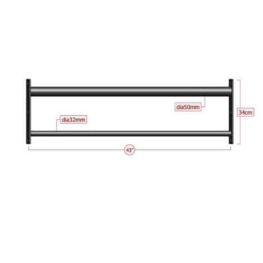 Master Fitness Chin Up Bar Short Double, Rig