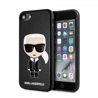 Karl Lagerfeld iPhone 7/8/SE Skal Full Body Svart