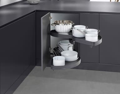 Epoq LeMans Arena Pure höger hörnkarusell (antracit)
