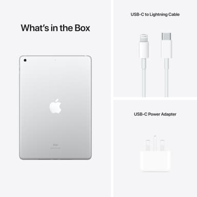 iPad 10.2" (2021) 256 GB WiFi (silver)
