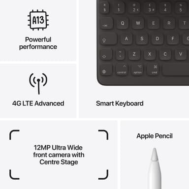 iPad 10.2" (2021) 256 GB 4G LTE (space gray)